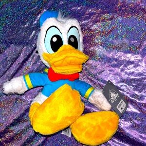 Disney Parks Donald Duck Big Feet Plush